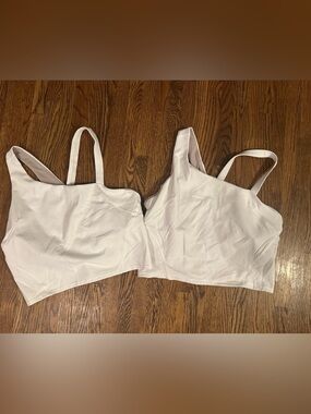 lululemon athletica White Tank Tops